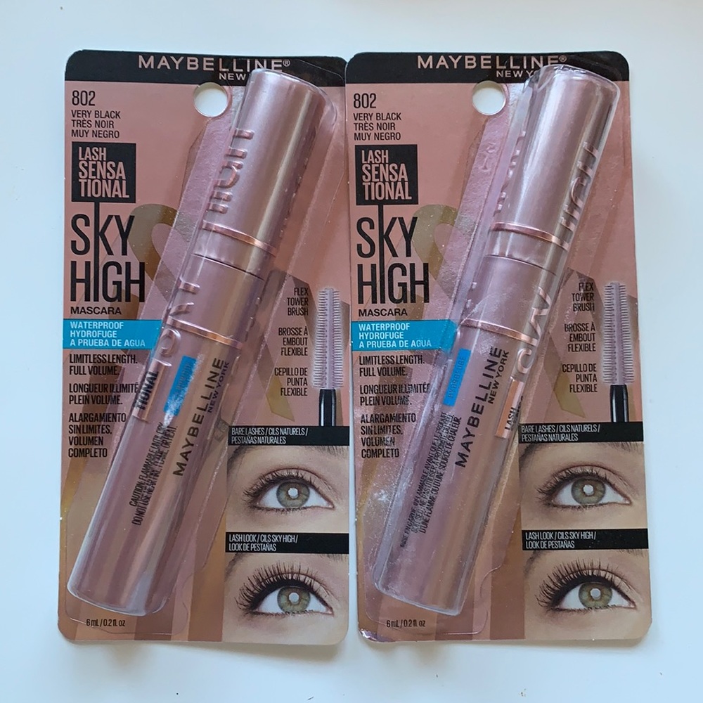 2 Waterproof Maybelline Sky High Mascaras